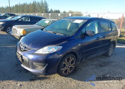 2009 Mazda Mazda5 Sport z USA, uszkodzony, nr VIN JM1CR29L690345798